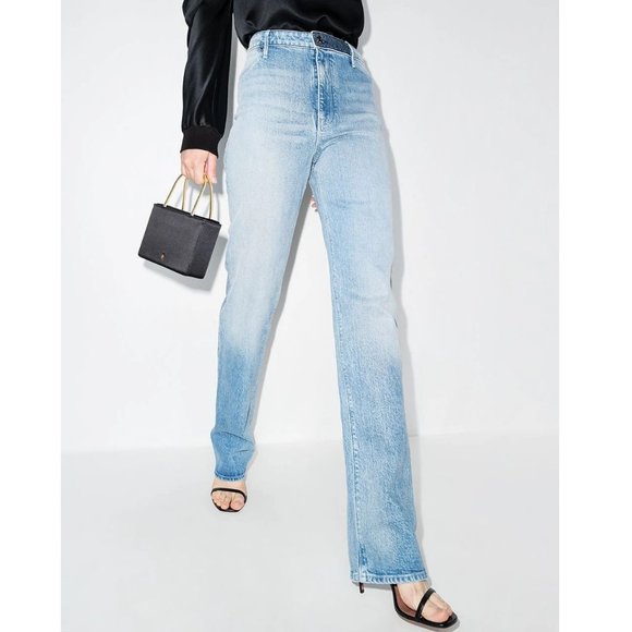 $330 NWT RtA GAIA HIGH WAIST WOMEN BLU DENIM JEANS SZ 23 24 25 26 27 28 29 30 31